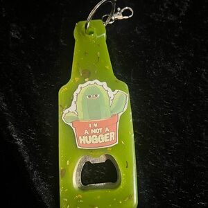 DRUNK CACTUS 🍻 Custom Resin Bottle Opener – Handmade & Personalized Barware 🍻